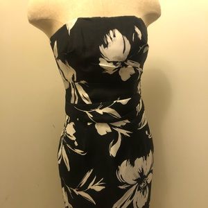 WHBM Strapless Dress